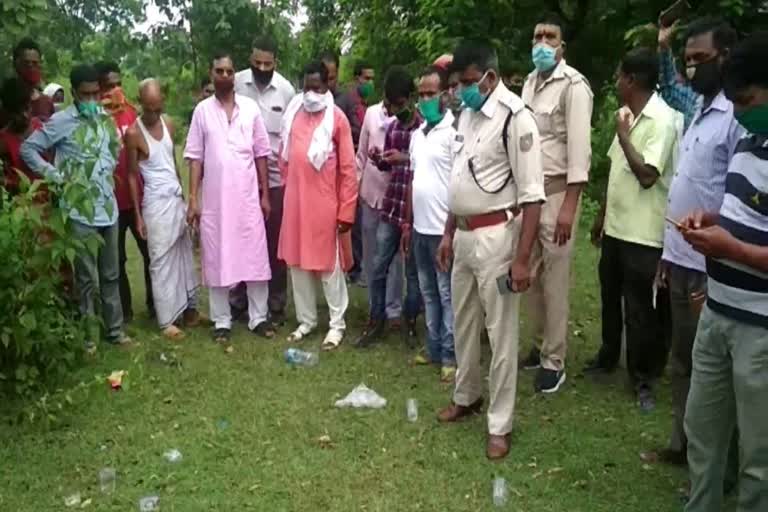 BJP leader body found in suspicious condition in bokaro
