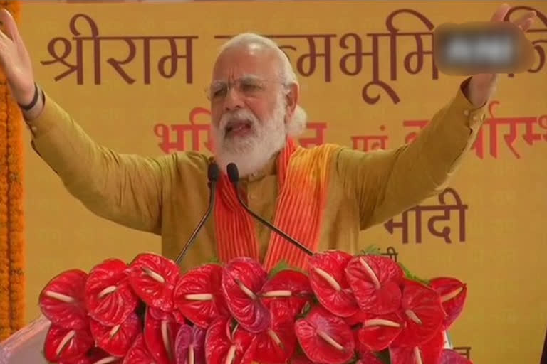 Wait of centuries has ended: Modi after Ram temple ‘bhoomi pujan'