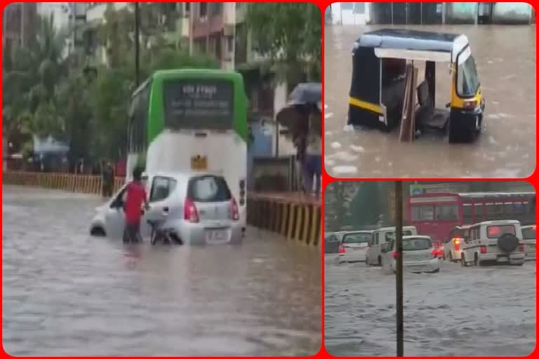 Heavy rain in Mumbai region; rail, road transport affected