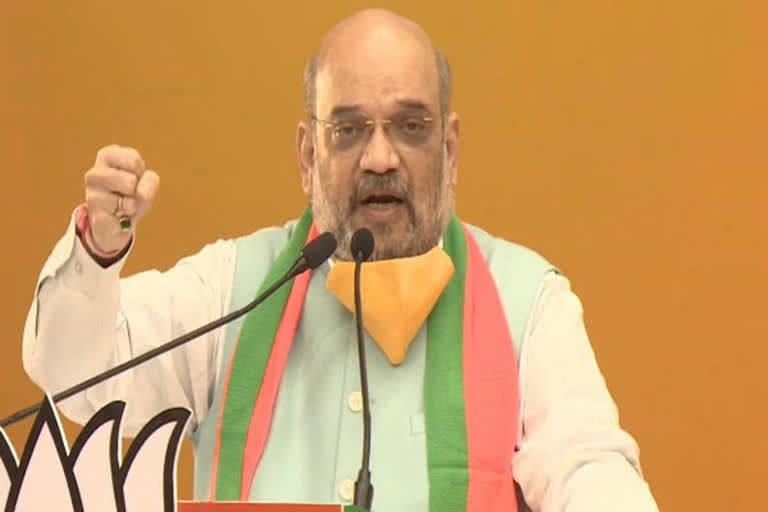 Golden chapter in history of India: HM Shah on consecration of Ram temple  ram temple construction  അമിത് ഷാ  കേന്ദ്ര ആഭ്യന്തരമന്ത്രി അമിത് ഷാ  ഭൂമി പൂജ വാർത്തകൾ  രാമക്ഷേത്ര നിർമ്മാണം വാർത്തകൾ  അയോധ്യ  Ayodhya