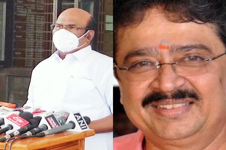 minister jayakumar slams sv shekher