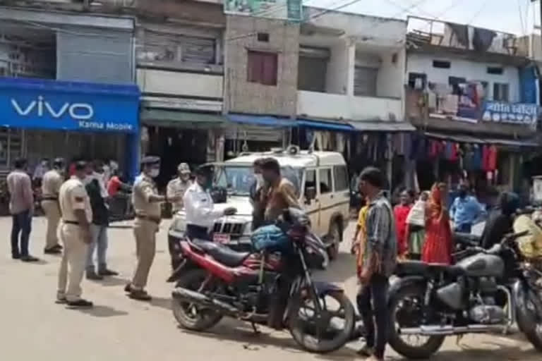 Police campaign for festivals in Umaria