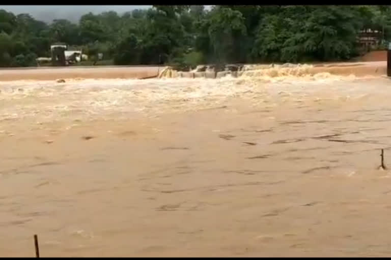 water level rise in  Netravati River