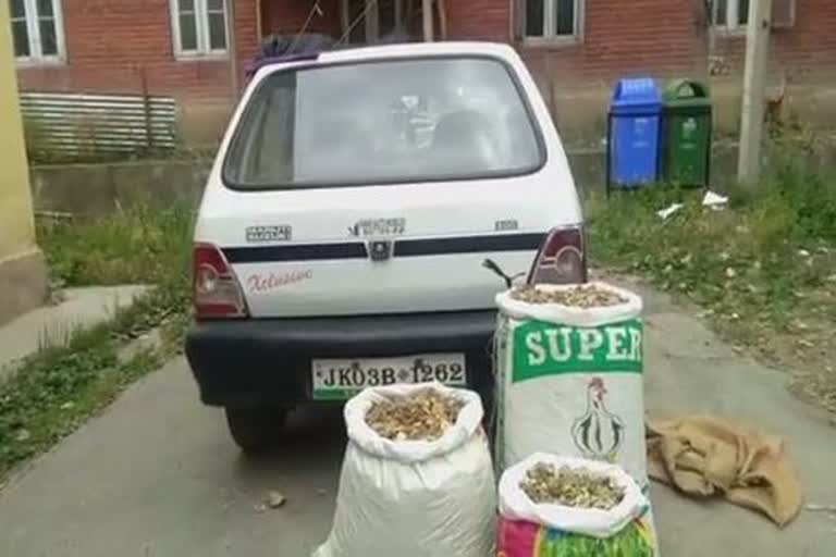 3 BAGS OF POPY STRAW SIEZED IN DOORU