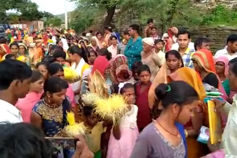 crowd during program