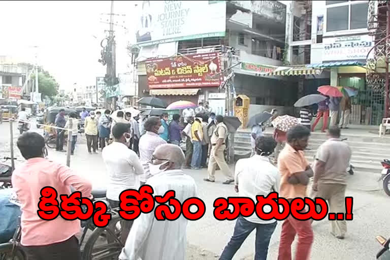 Liquor stores open everywhere in Guntur district