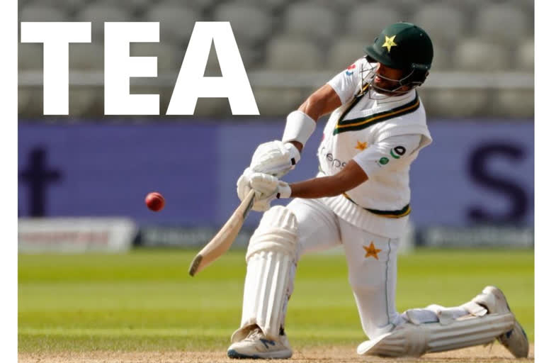 ENG VS PAK, Shan Masood, Manchester, Old Trafford, Tea, Pakistan, England