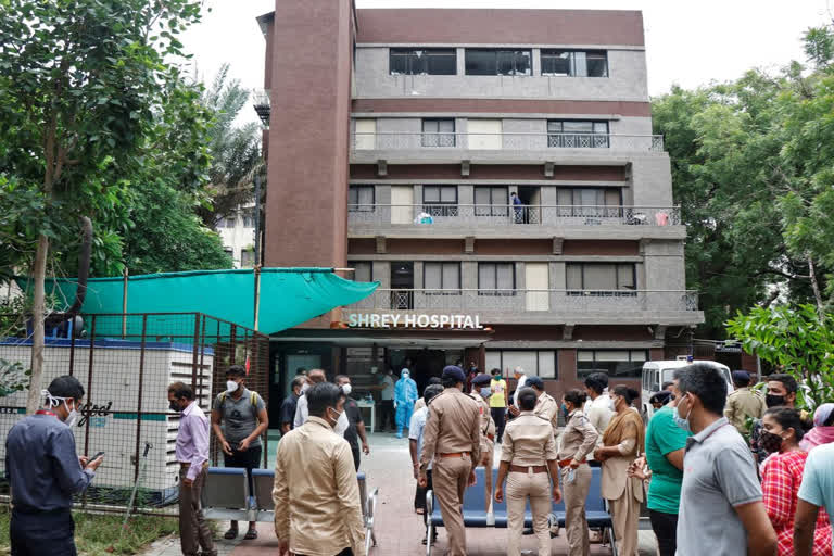 Fire At ICU In Ahmedabad COVID Hospital