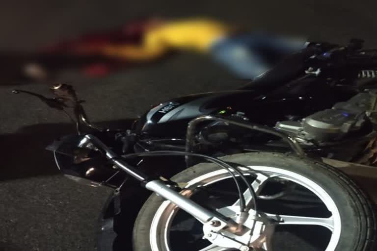 A young man died in road accident in Jamshedpur