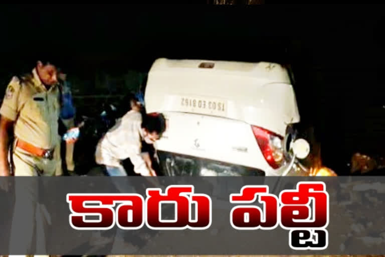 two people injured in car accident at kajipet