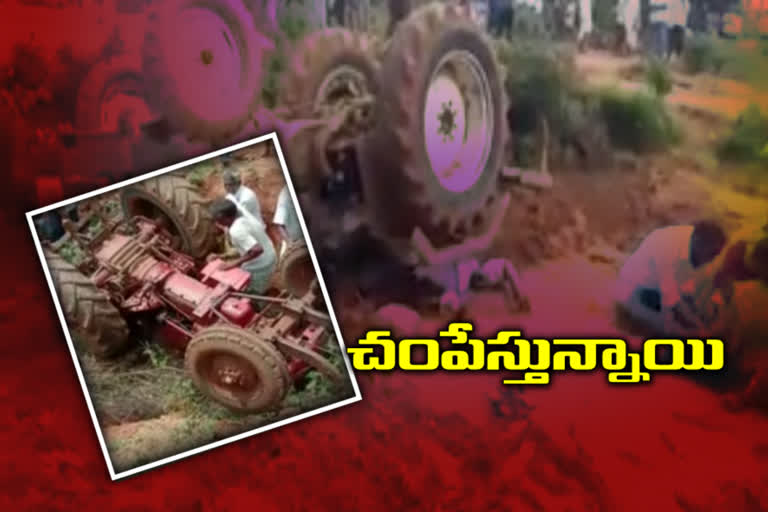 tractor accident