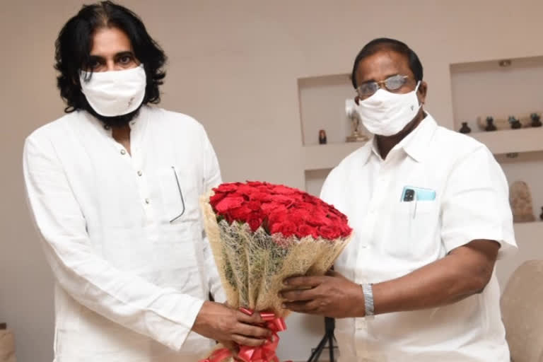 somu veeraju meet pawan kalyan