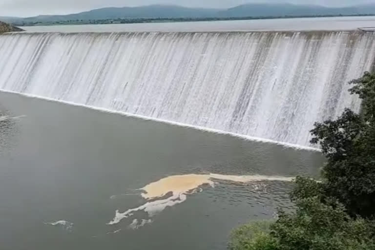 सातपुड्याच्या पायथ्याशी असलेले चारगड धरण ओव्हरफ्लो; १४०० हेक्टर क्षेत्र ओलिताखाली येणार