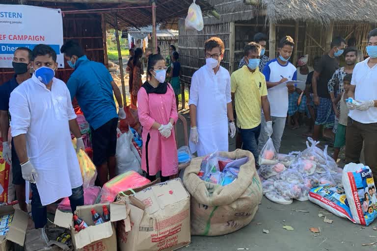 FLOOD RELIEF DISTRIBUTION BY NORD STERN ORGANIZATION