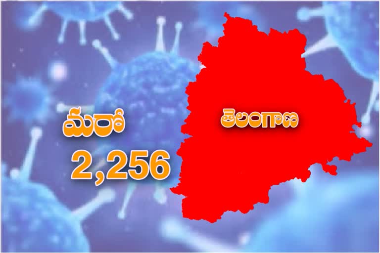 రాష్ట్రంలో కొత్తగా 2,256 కరోనా కేసులు, 14 మరణాలు