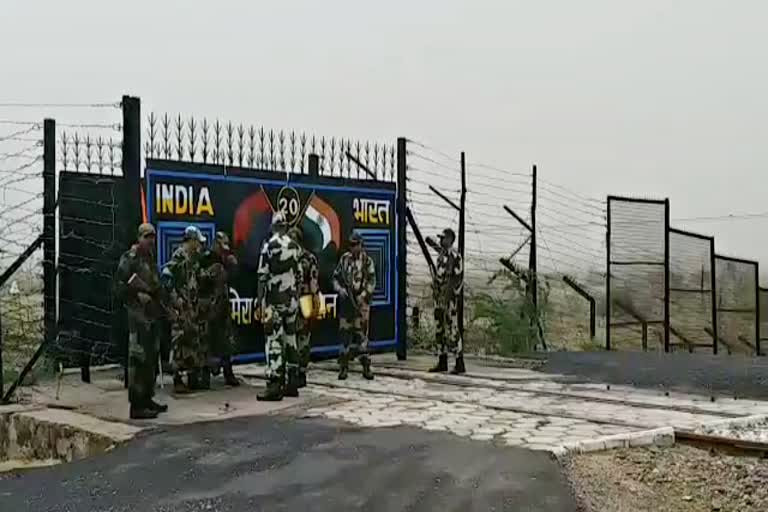 Indo Pak border Of barmer  बाड़मेर का भारत पाक बॉर्डर, घुसपैठियों को बीएसएफ के जवानों ने मार गिराया