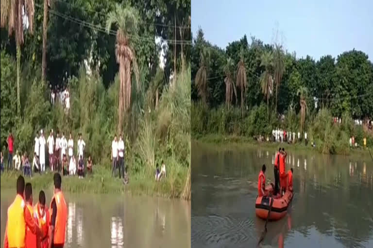 car fell into ganga canal ghaziabad