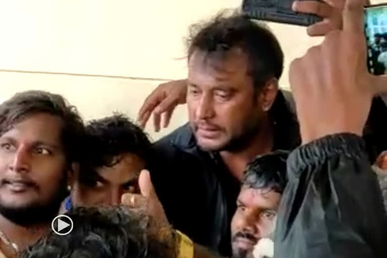 Challenging star Darshan