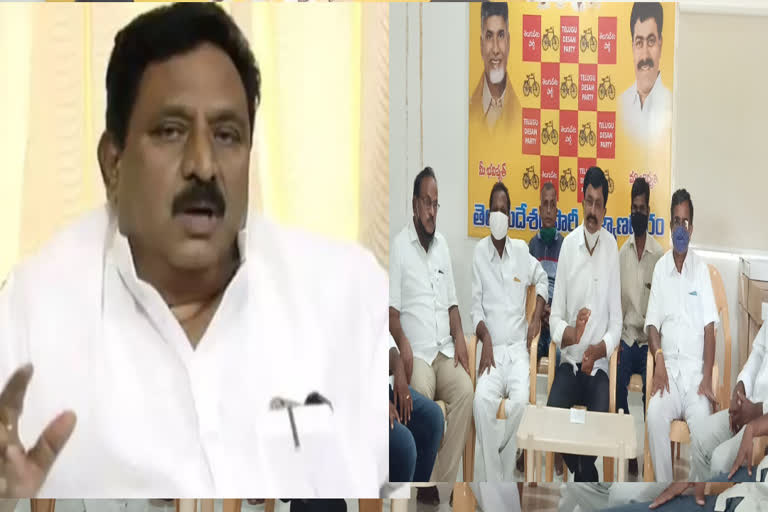 tdp leaders criticises ycp government