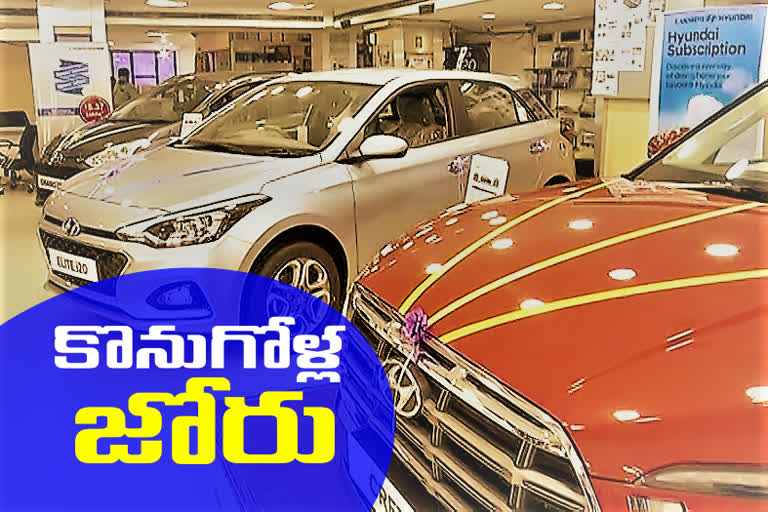 vehicle sales improved after lock down on hyderabad