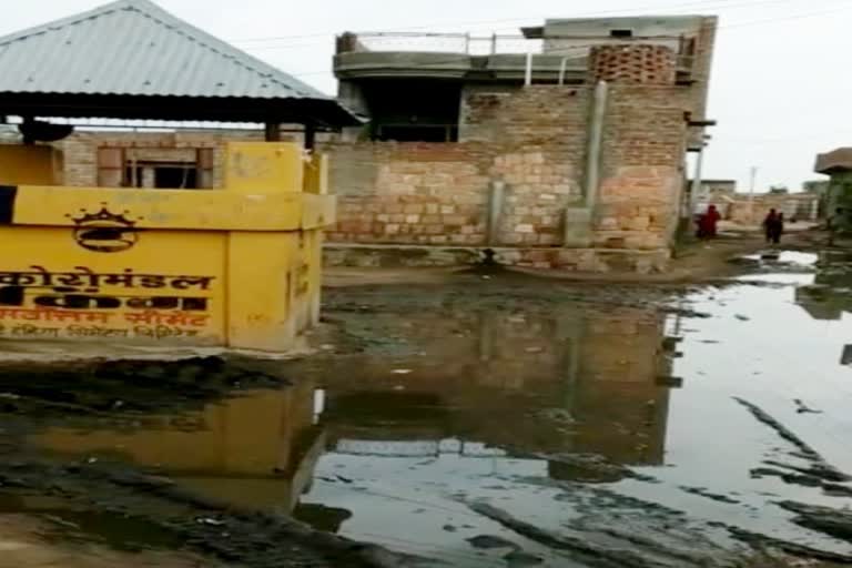 Rain in Rithal village, आहोर न्यूज