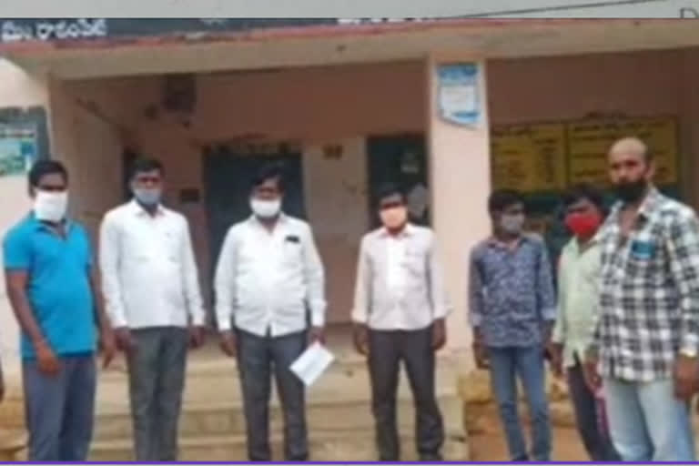 meeting about vinayaka chaturthi festival celebrations at talamadla village in kamareddy