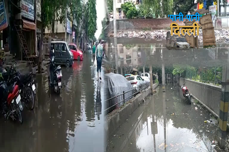 jahangirpuri water logging issue