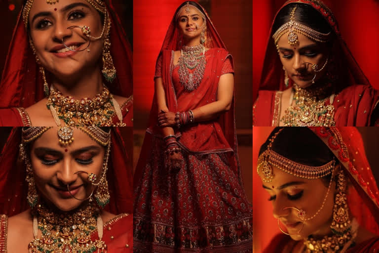 actress prachi tehlan wedding glimpse  രാജകുമാരിയെപ്പോലെ പ്രാചി  പ്രാചി തെഹ്ലാന്‍ വിവാഹം  actress prachi tehlan