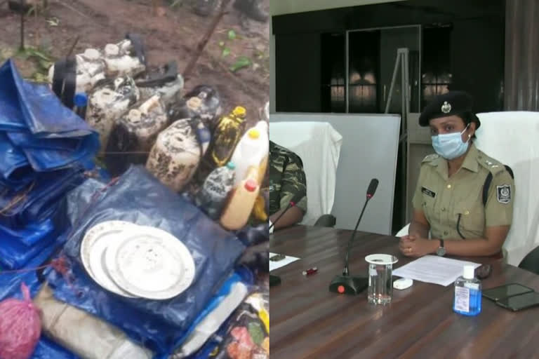 Maoist camps busted in Odisha's Bargarh, arms seized