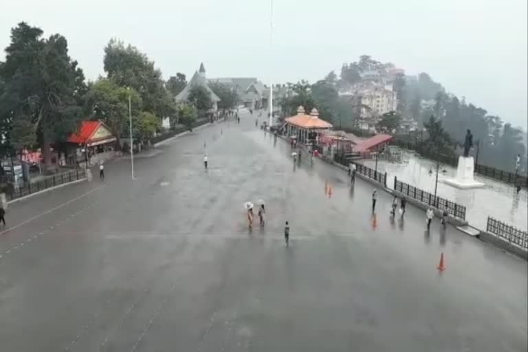 Meteorological Department issued orange alert for heavy rain in Himachal