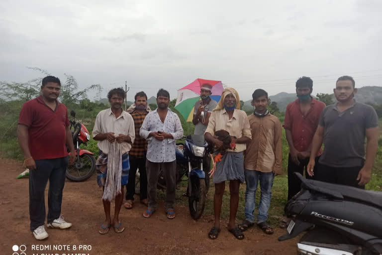 police rides on cock fight plants in kailasagiri gunturu district