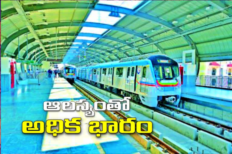 Increased metro project cost with corona crisis in hyderabad