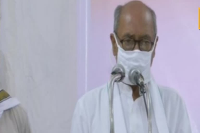 All steps taken by Centre since 2014 are anti-labourer: Digvijaya Singh