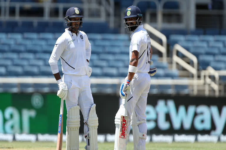 Virat Kohli,  mayank Agarwal