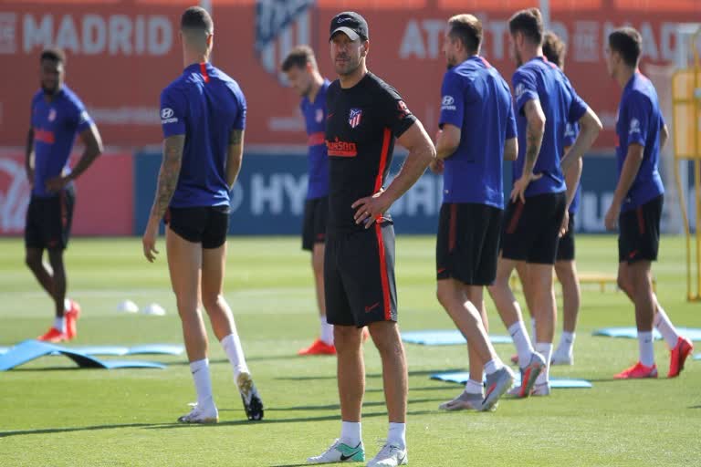 Atletico Madrid confirm two positive coronavirus tests ahead of Champions League clash