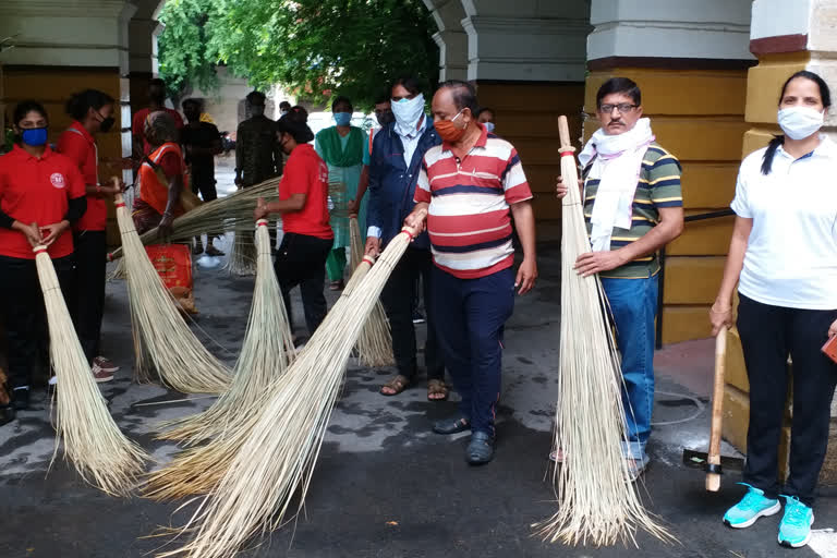 अजमेर न्यूज़, अगस्त क्रांति सप्ताह, Cleaning in Ajmer