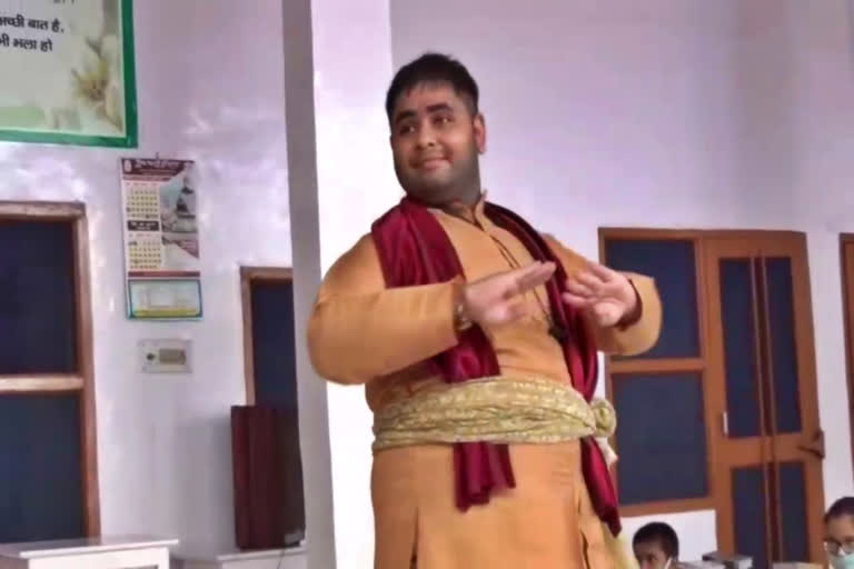 kurukshetra's prashant kumar received natya ninada national award in classical dance