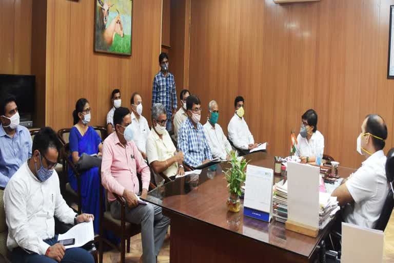 bio-gas project under govardhan yojana review meeting in bhiwani