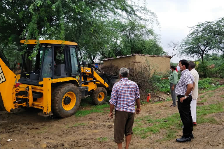 सांगोद कोटा न्यूज़,  encroachment free land