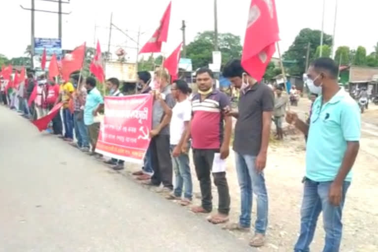 Protests against the BJP government