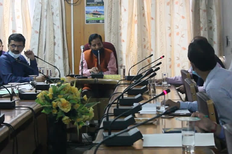 MP Kishan Kapoor chaired Smart city Advisory Forum meeting in Dharamshala