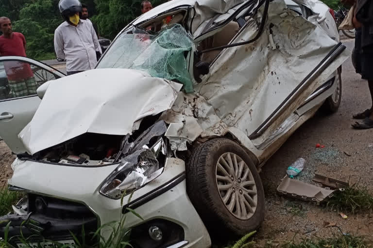 road accident in deoria