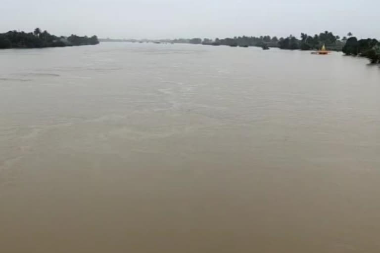 Over 1,35,000 Cusec Krishna River Inland Flows