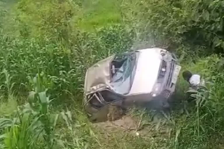 Car accident in Guru kotha