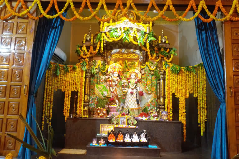 krishnastami celebrations at iskon temple in ananthapur