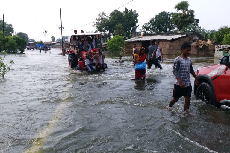 75 lakh people affected by flood