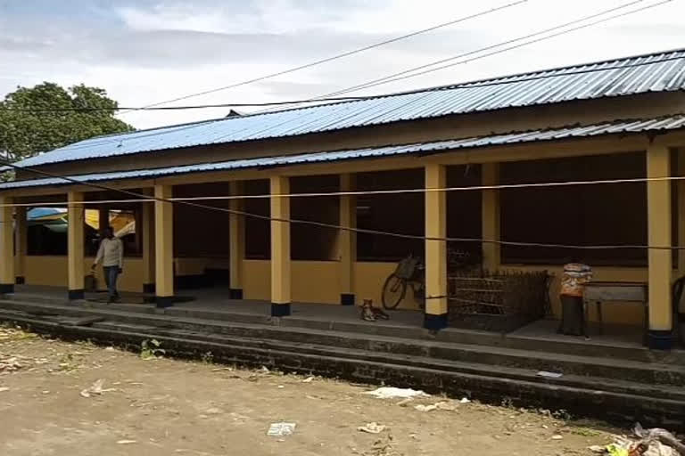 Illegally market room Sale in government market place at Barpeta