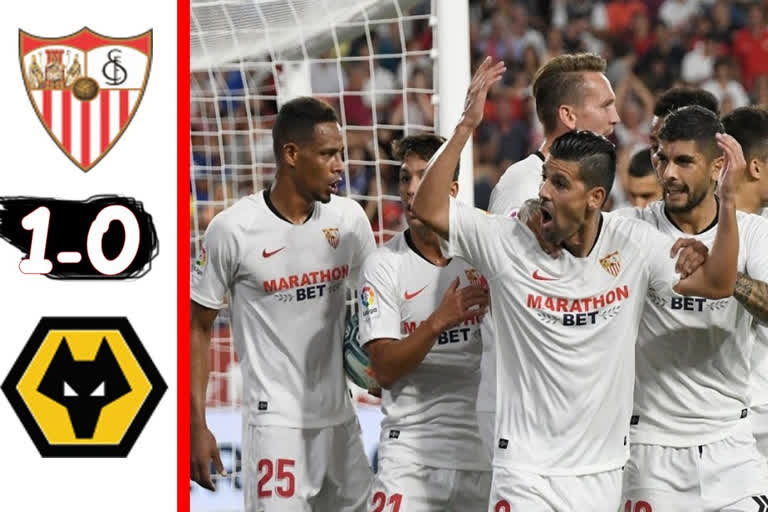 Sevilla knock Wolves out