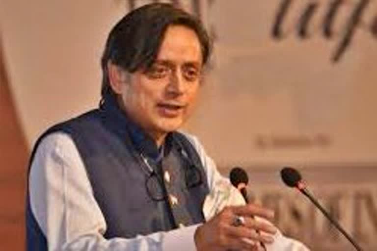 Sashi Tharoor tweet on Viral video