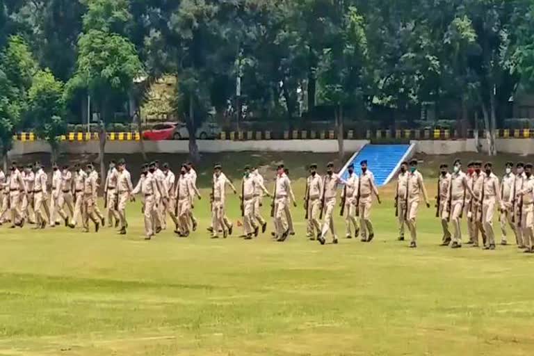 Rehearsal for Independence Day in jamshedpur